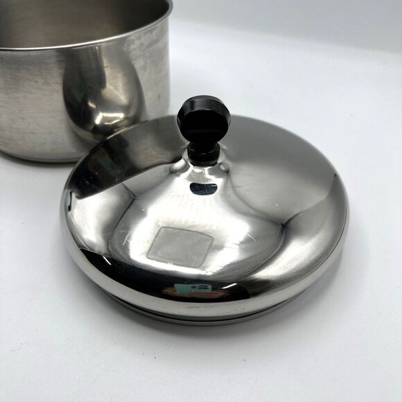 FARBERWARE 2 Qt Saucepan Pot Handle With Lid Aluminum Clad Stainless USA - Picture 11 of 11